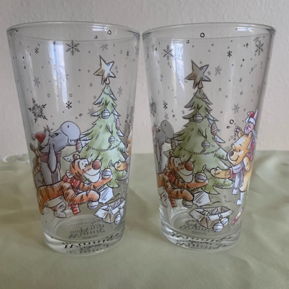 Disney Winnie the Pooh and friends glasses.